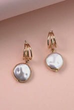 Load image into Gallery viewer, Bailey Drop Huggie Earrings