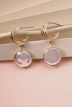 Load image into Gallery viewer, Bailey Drop Huggie Earrings