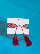 Load image into Gallery viewer, Kira Tassel Friendship Bracelet - Hot Pink