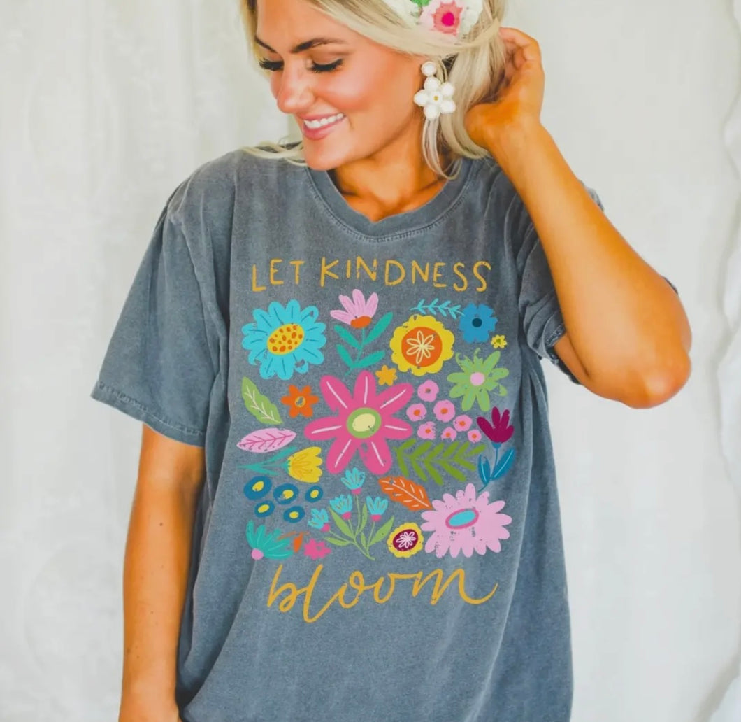 Let Kindness Bloom Graphic Tee