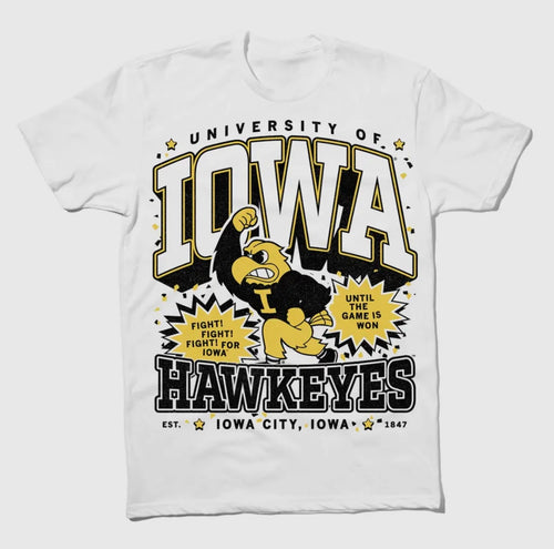 Hawkeyes Max Collegiate Tee - RAYGUN