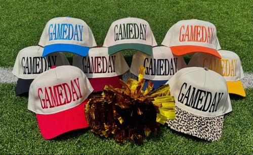 GAME DAY Two-Tone Embroidered Hat