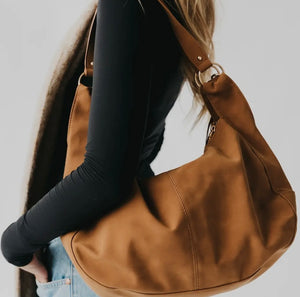 Hazel Hobo Shoulder Bag With Tassel