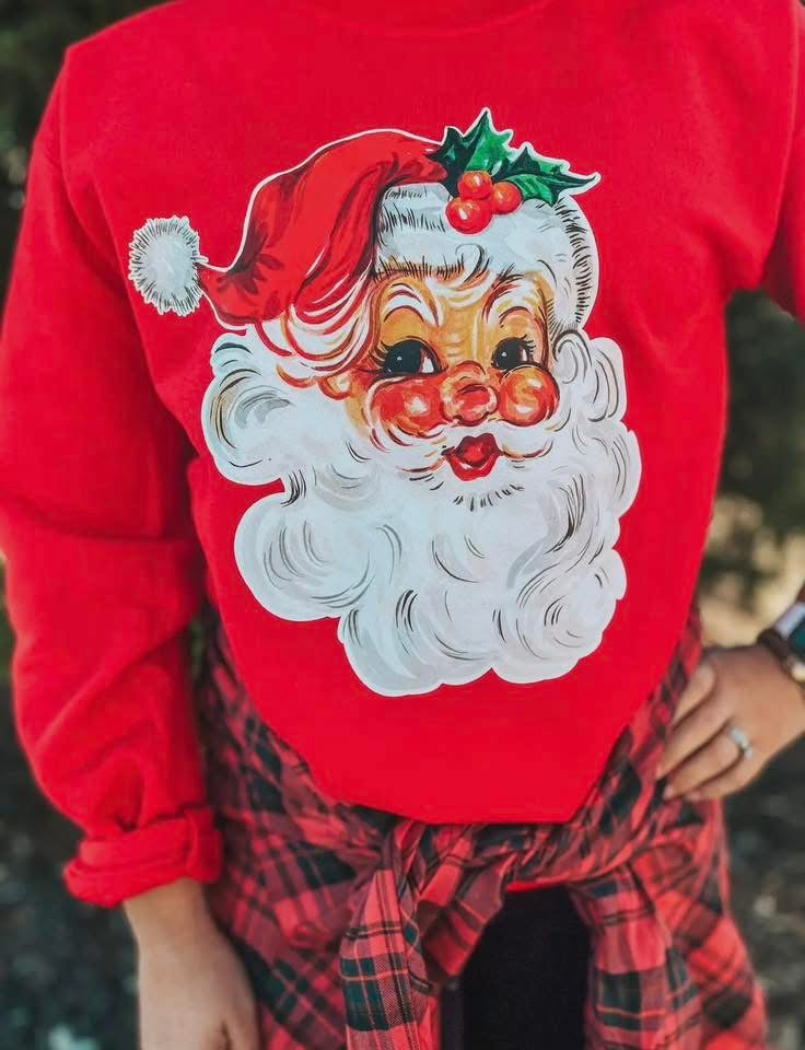Festive Santa Sweatshirt