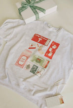 Load image into Gallery viewer, Merry + Bright Match Box Graphic Sweatshirt